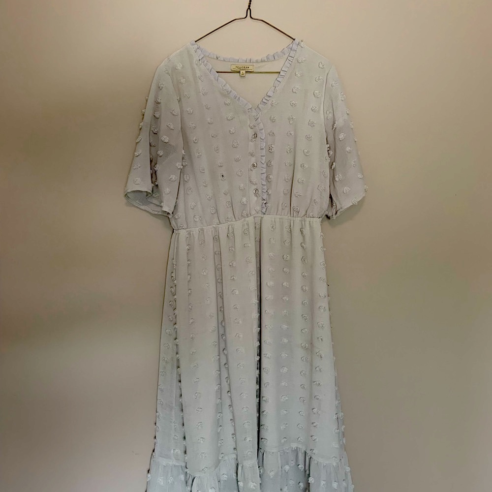 Polagram Polka Dot Dress- L